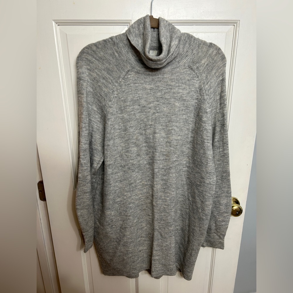 H&M gray sweater dress